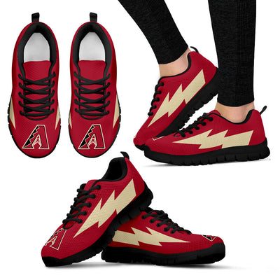 Pretty Arizona Diamondbacks Sneakers Thunder Lightning Amazing Logo
