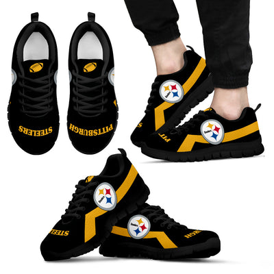 Pittsburgh Steelers Line Logo Sneakers