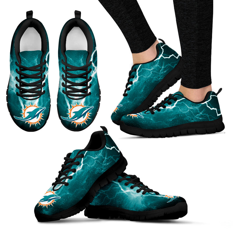 Miami Dolphins Thunder Power Sneakers