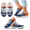 Colorful Unofficial Edmonton Oilers Sneakers