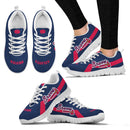 Atlanta Braves Line Logo Sneakers