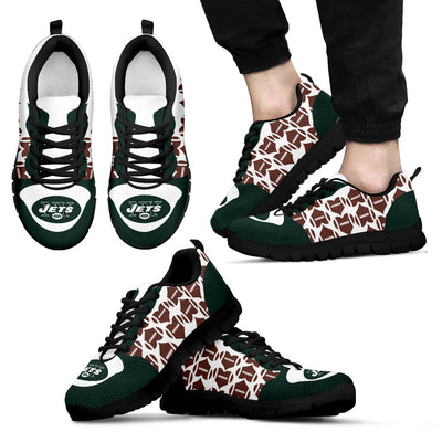 Great Football Love Frame New York Jets Sneakers