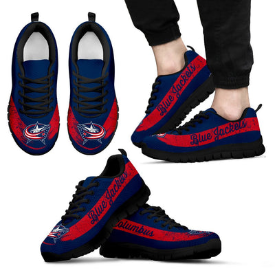 Cool Line Logo Columbus Blue Jackets Sneakers