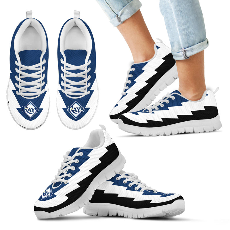 Best Lovely Tampa Bay Rays Sneakers Jagged Saws Creative Draw