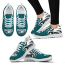 Gorgeous Logo Philadelphia Eagles Sneakers