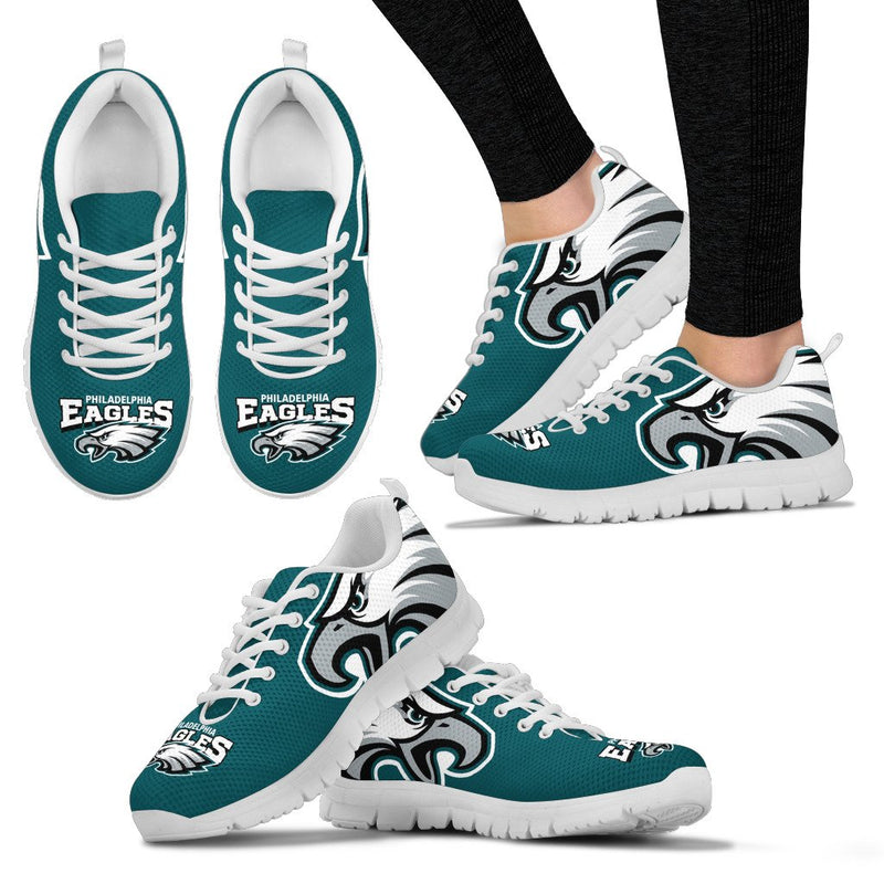 Gorgeous Logo Philadelphia Eagles Sneakers