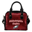Love Icon Mix Philadelphia Eagles Logo Meaningful Shoulder Handbags
