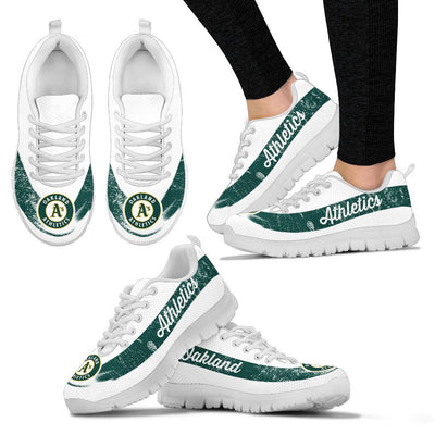 Cool Line Logo Oakland Athletics Sneakers