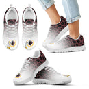 Leopard Pattern Awesome Washington Redskins Sneakers