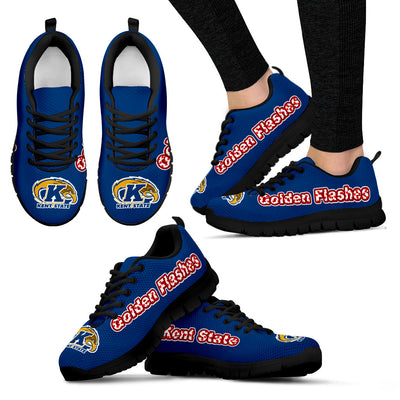 Magnificent Kent State Golden Flashes Amazing Logo Sneakers