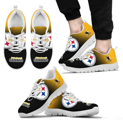 Colorful Unofficial Pittsburgh Steelers Sneakers