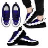 Jagged Saws Creative Draw Baltimore Ravens Sneakers