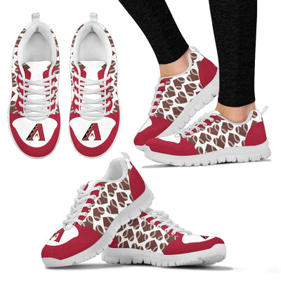 Great Football Love Frame Arizona Diamondbacks Sneakers