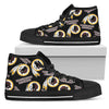 Script Logo Pattern Washington Redskins High Top Shoes