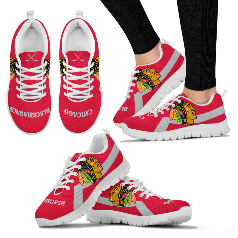 Chicago Blackhawks Line Logo Sneakers