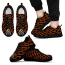 Marvelous Striped Stunning Logo Miami Marlins Sneakers