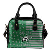 Unique Twinkle Star With Line Dallas Stars Shoulder Handbags