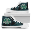 Cute Jurassic Park Dallas Stars High Top Shoes