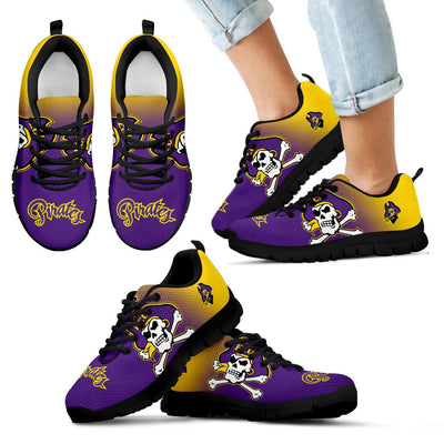 Colorful Unofficial East Carolina Pirates Sneakers