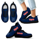 Magnificent Detroit Tigers Amazing Logo Sneakers