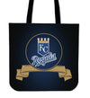 Score Art Kansas City Royals Tote Bags
