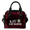 My Perfectly Love Valentine Fashion Oakland Athletics Shoulder Handbags