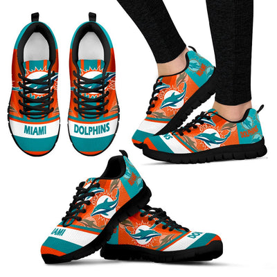 Three Impressing Point Of Logo Miami Dolphins Sneakers