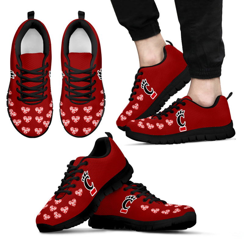 Love Extreme Emotion Pretty Logo Cincinnati Bearcats Sneakers
