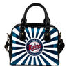 Central Awesome Paramount Luxury Minnesota Twins Shoulder Handbags