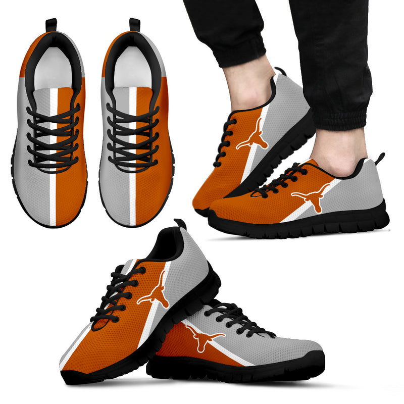 Dynamic Aparted Colours Beautiful Logo Texas Longhorns Sneakers