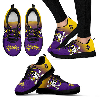 Colorful Unofficial East Carolina Pirates Sneakers