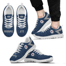 Pattern Logo Slide In Line Winnipeg Jets Sneakers