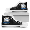 I Will Not Keep Calm Amazing Sporty Los Angeles Dodgers High Top Shoes