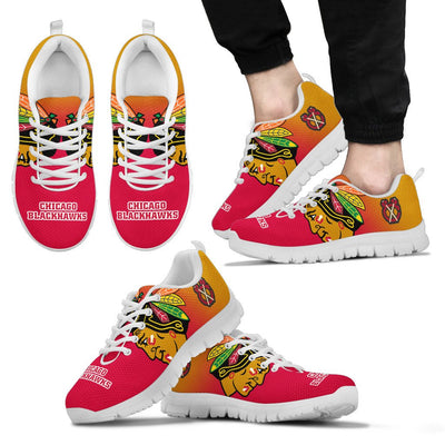 Colorfull Unofficial Chicago Blackhawks Sneakers