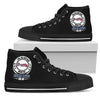 I Will Not Keep Calm Amazing Sporty Atlanta Braves High Top Shoes
