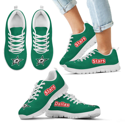 Magnificent Dallas Stars Amazing Logo Sneakers