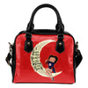 I Love My New York Yankees To The Moon And Back Shoulder Handbags - Best Funny Store