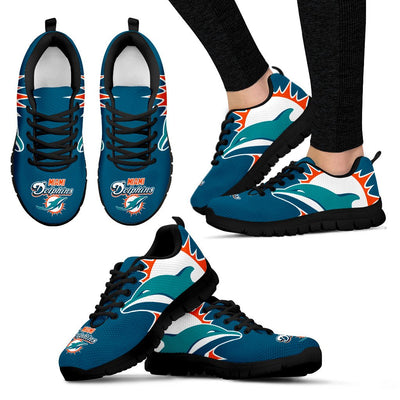 Gorgeous Logo Miami Dolphins Sneakers