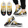 Mystery Straight Line Up Pittsburgh Steelers Sneakers