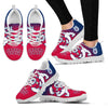 Colorful Unofficial Fresno State Bulldogs Sneakers