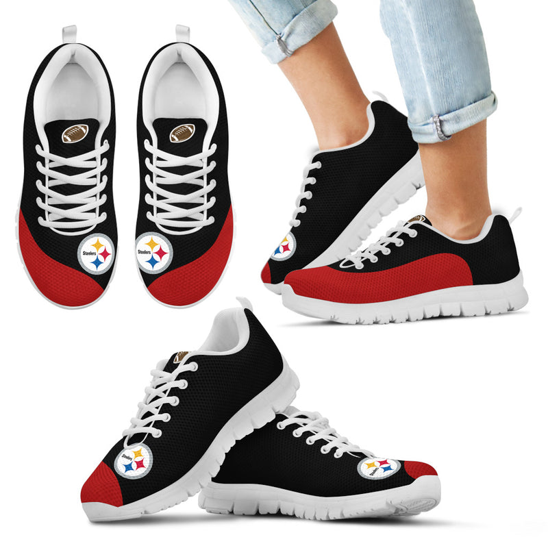 Valentine Love Red Colorful Pittsburgh Steelers Sneakers