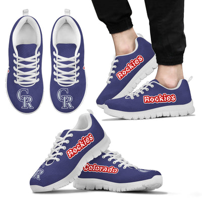 Magnificent Colorado Rockies Amazing Logo Sneakers