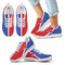 Dynamic Aparted Colours Beautiful Logo SMU Mustangs Sneakers