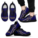 Fall Of Light Baltimore Ravens Sneakers
