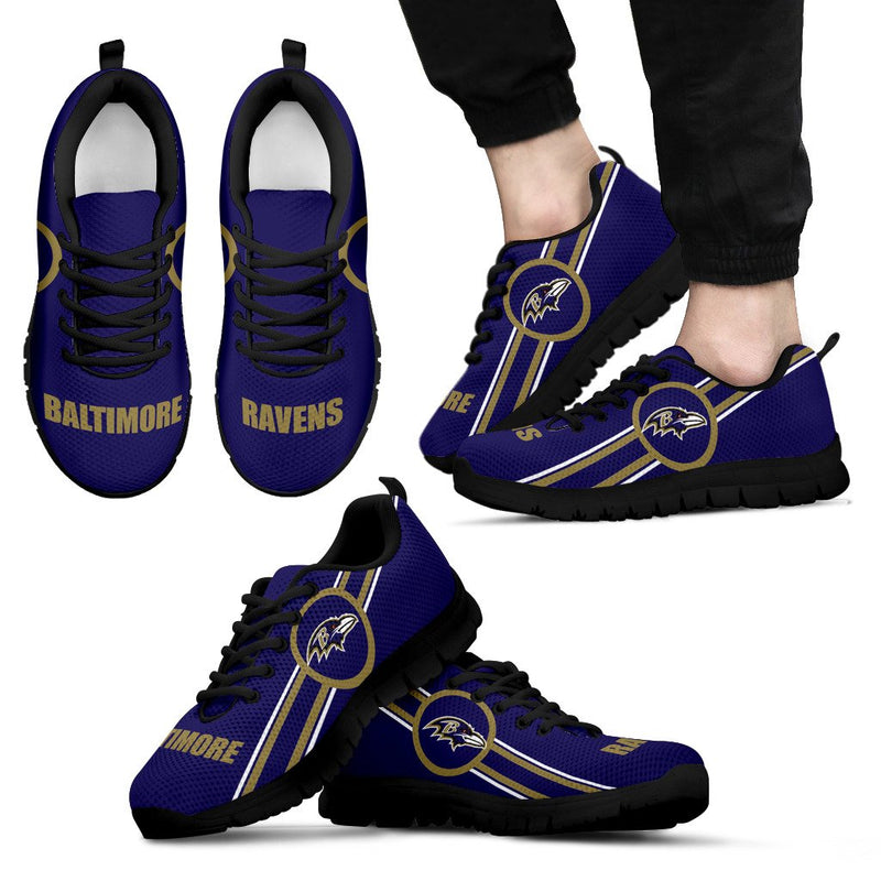 Fall Of Light Baltimore Ravens Sneakers