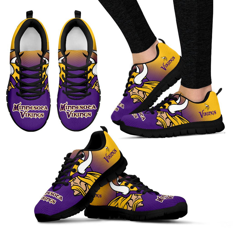 Colorful Unofficial Minnesota Vikings Sneakers