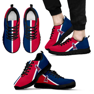 Dynamic Aparted Colours Beautiful Logo Los Angeles Angels Sneakers