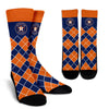 Gorgeous Houston Astros Argyle Socks