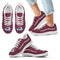 Wave Red Floating Pattern Colorado Avalanche Sneakers