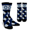 Sports Highly Dynamic Beautiful Seattle Mariners Crew Socks